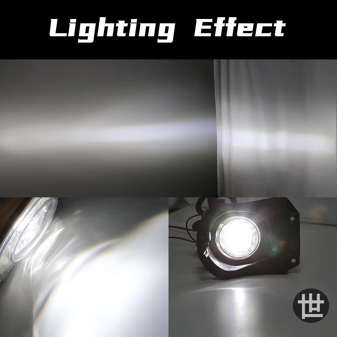 トヨタ カローラ クロス 2020 - 23 LED フォグランプ DRL デイタイム ホワイト ヘッドライト フォグランプ 防水 12V