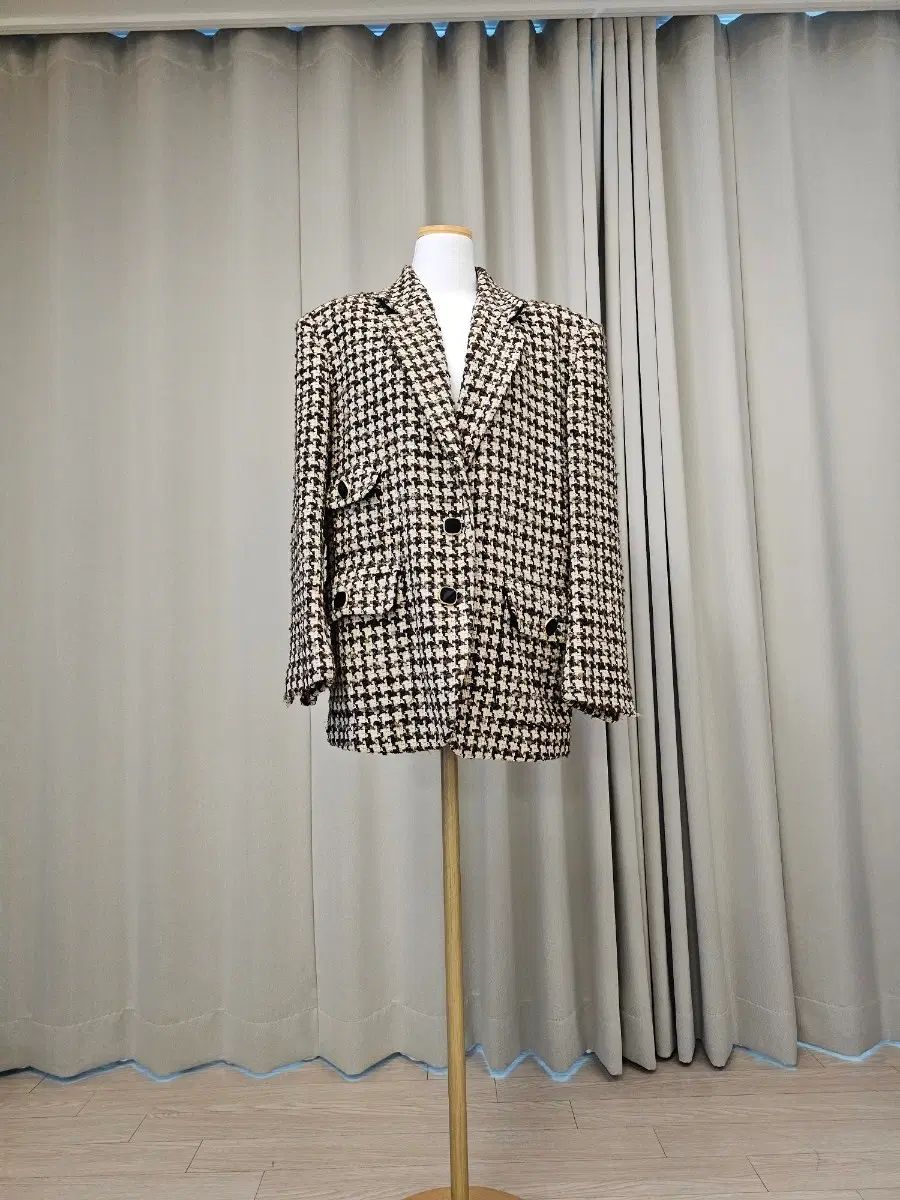 サンドロ CHECK ツイードジャケット 38 26,335円