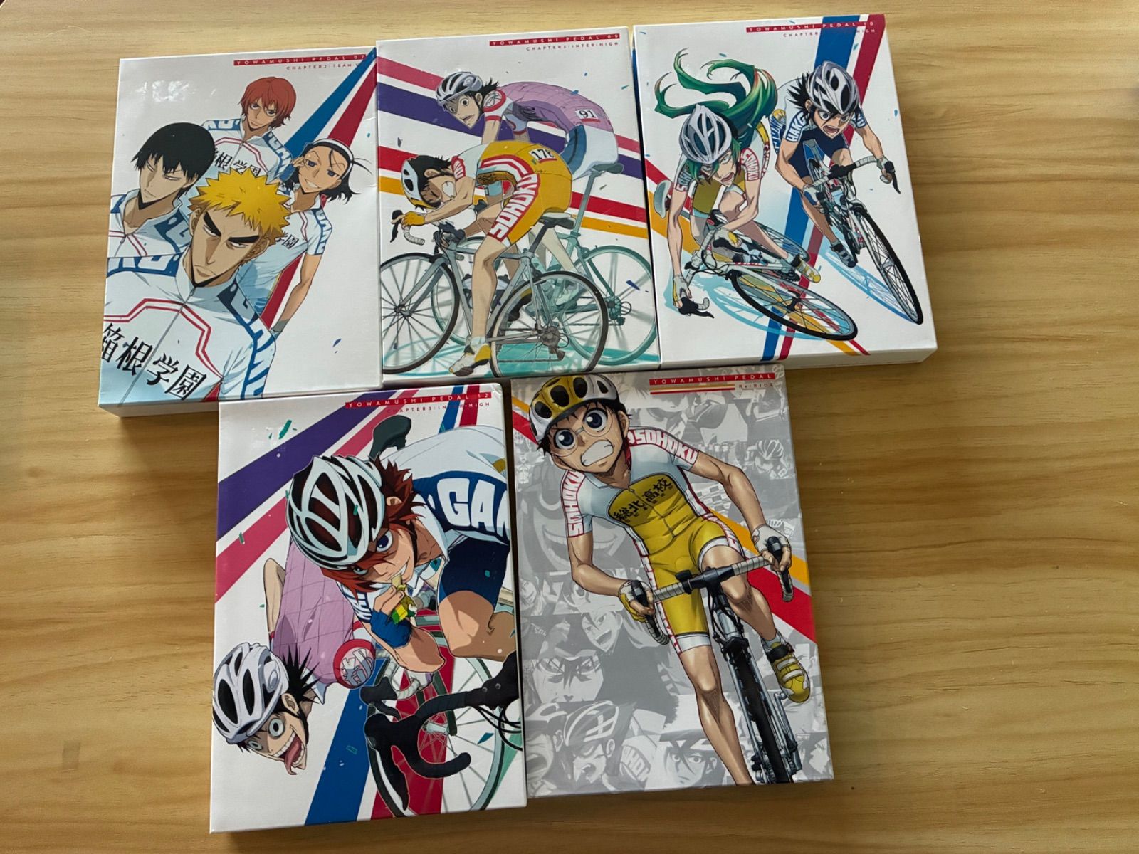 中古][ DVD] 弱虫ペダル 13巻セット／第1期 07,09-10,12 + re:RIDE +