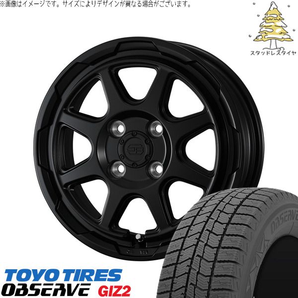 ハスラー デリカミニ ソリオ 165/65R14 スタッドレスタイヤ ホイール 4