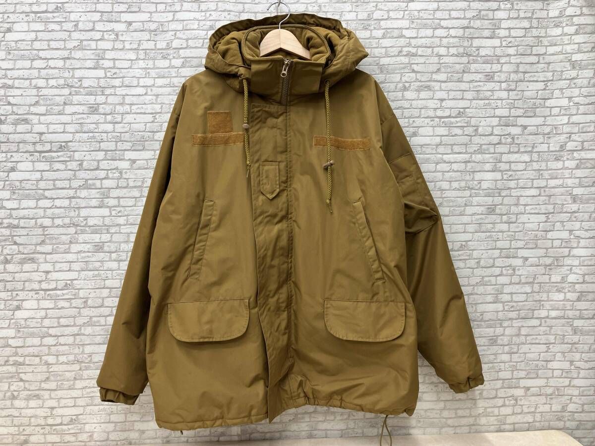 U.S. ARMY 'SUB ZERO ECW JACKET' コールドウェザーパーカー ミリタリージャケット 中綿ジャケット ヴィンテージ サイズS キャメル