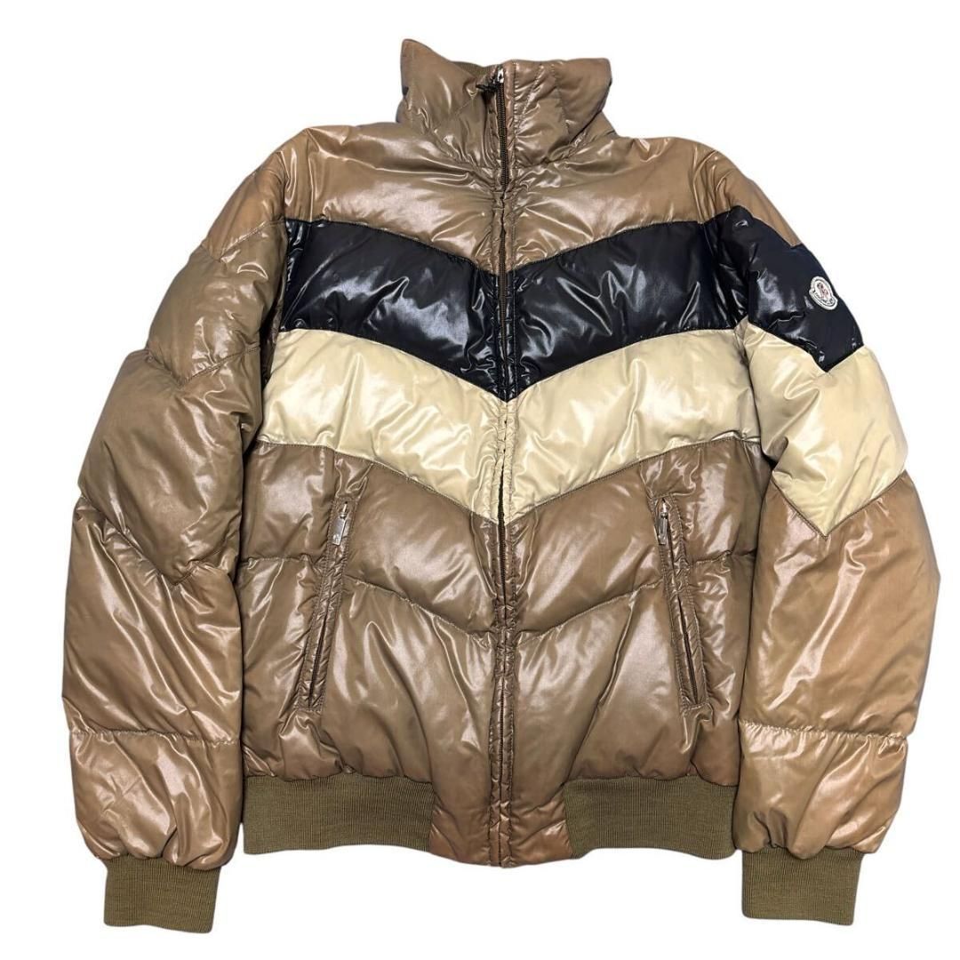 MONCLER モンクレール ダウンジャケット シャイニー 3色切替 Y2K
