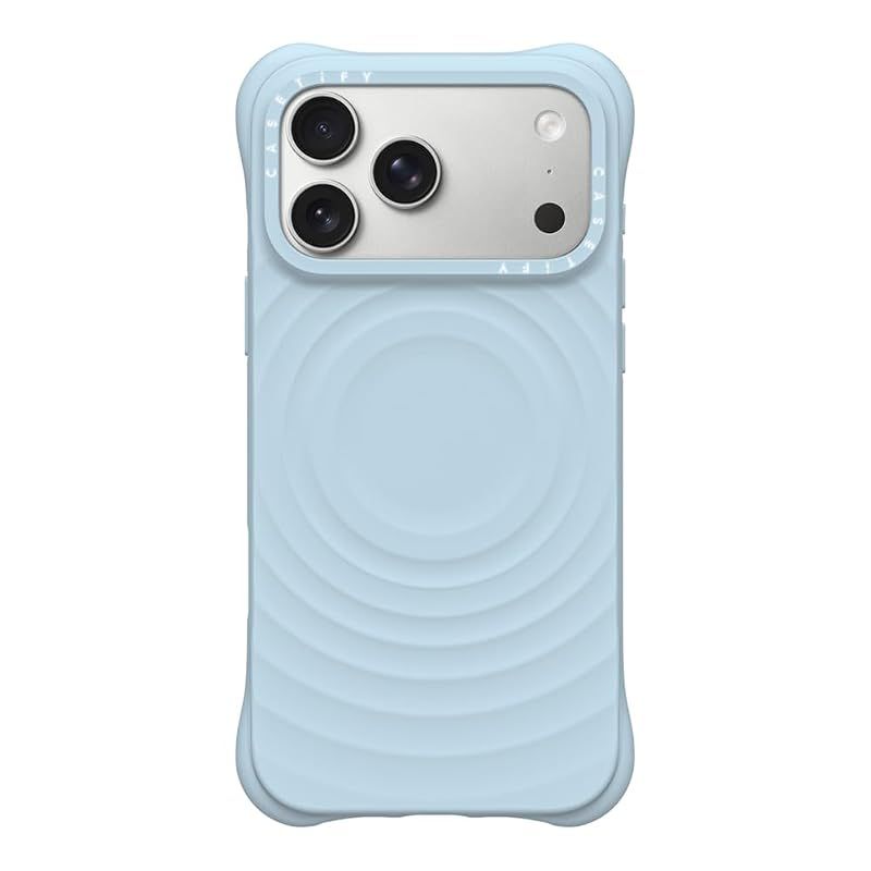 CASETiFY iPhone 17 Pro Max 用 ケース ウェーブ シリコンMagSafe対応 - スカイ ブルー 10,230円