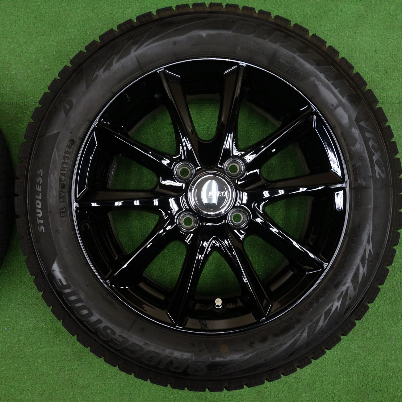 バリ溝！24年！キレイ！9分◎スタッドレス 155/65R14 ブリヂストン