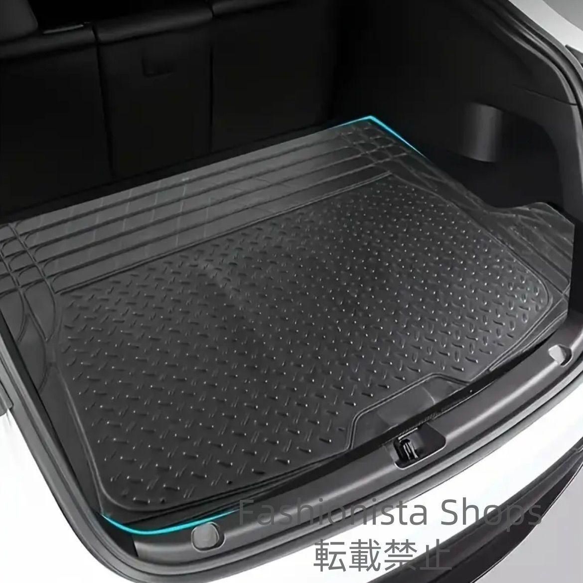 【新品未使用】カーゴマット トランクマット 防水 PVC素材耐久設計 テーラードフィット リアラゲッジマット 滑り止め加工 汚れ防止 泥除けカーペットタイプ カーアクセサリー ユニバーサルサイズ 車両保護マット 車内整備用品