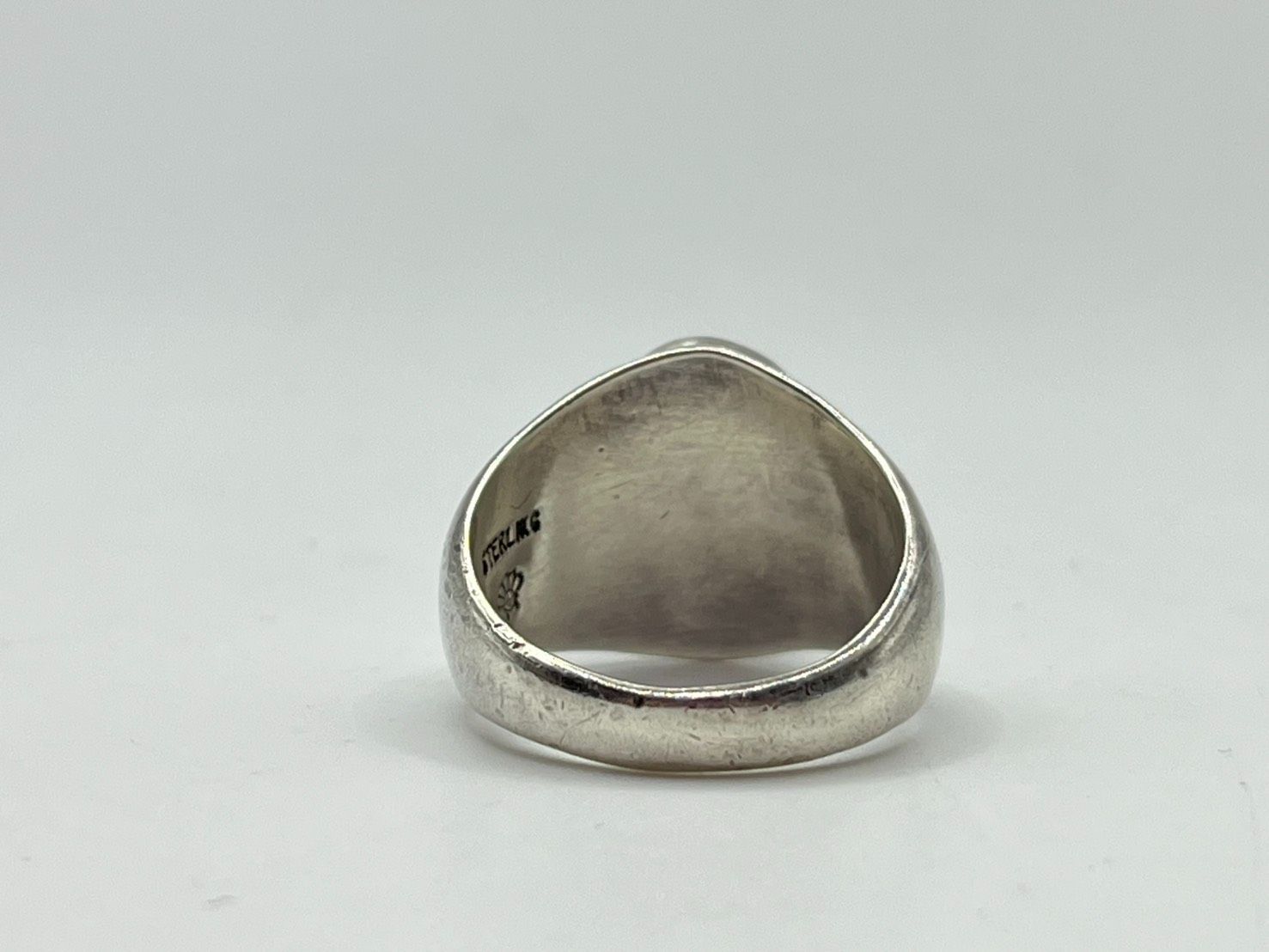 インディアンジュエリー STERLING 刻印 シルバーリング ターコイズ