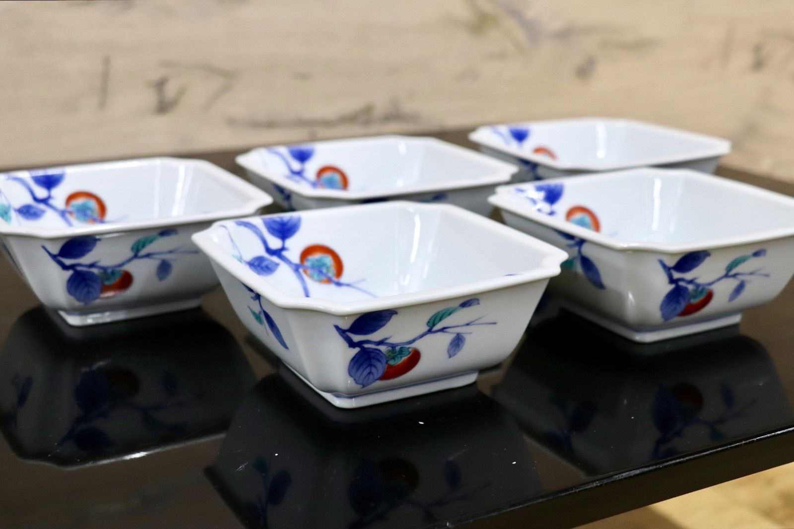 GMJO141S◯Noritake / ノリタケ 乃りたけ 日本の食器 柿右衛門写し 角
