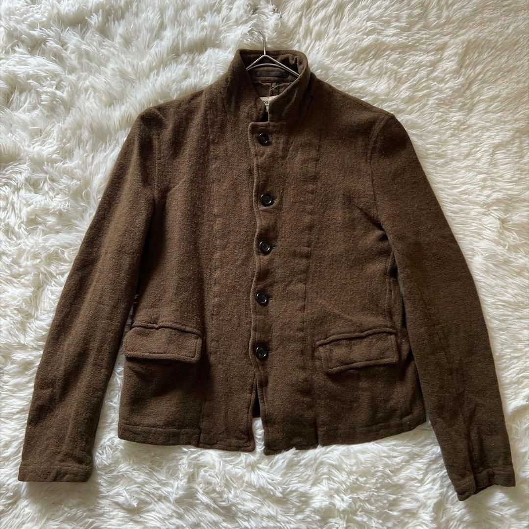 AD1998★コムデギャルソン ジャケット ブラウン 日本製 モックネック 18,375円