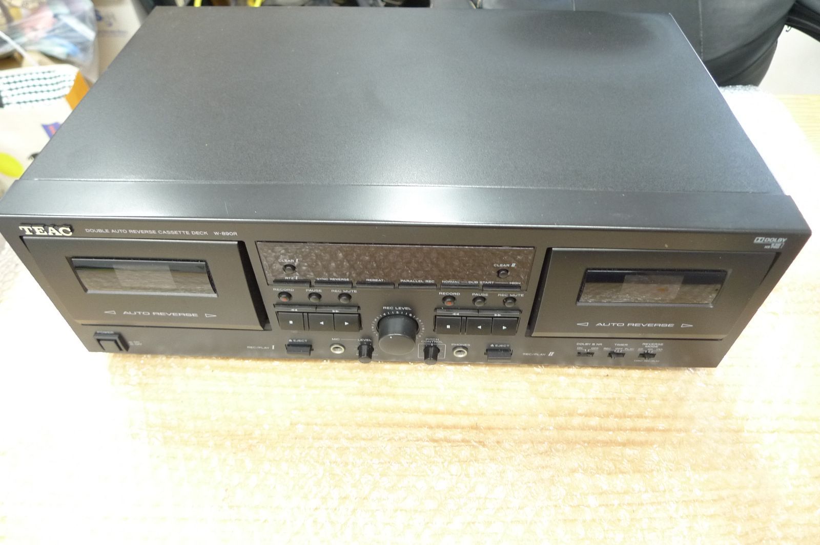 TEAC W-890R B ティアック Wカセットレコーダー カセットデッキ ダブル