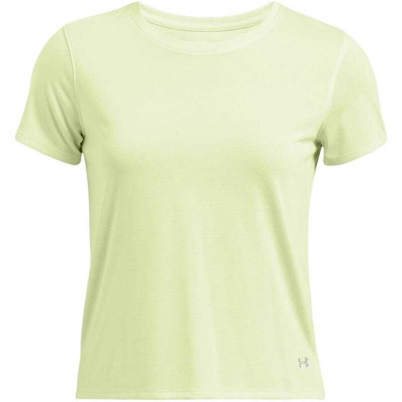 アンダーアーマー レディース トップス シャツ Under Armour Armour UA Launch Elite Short Sleeve Womens Green グリーン