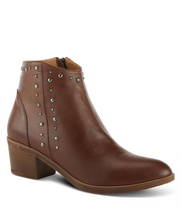 スプリングステップ レディース シューズ ブーツ・レインブーツ レザー Spring Step Azura Wildwest Leather Western Bootie with Studded D 21,075円
