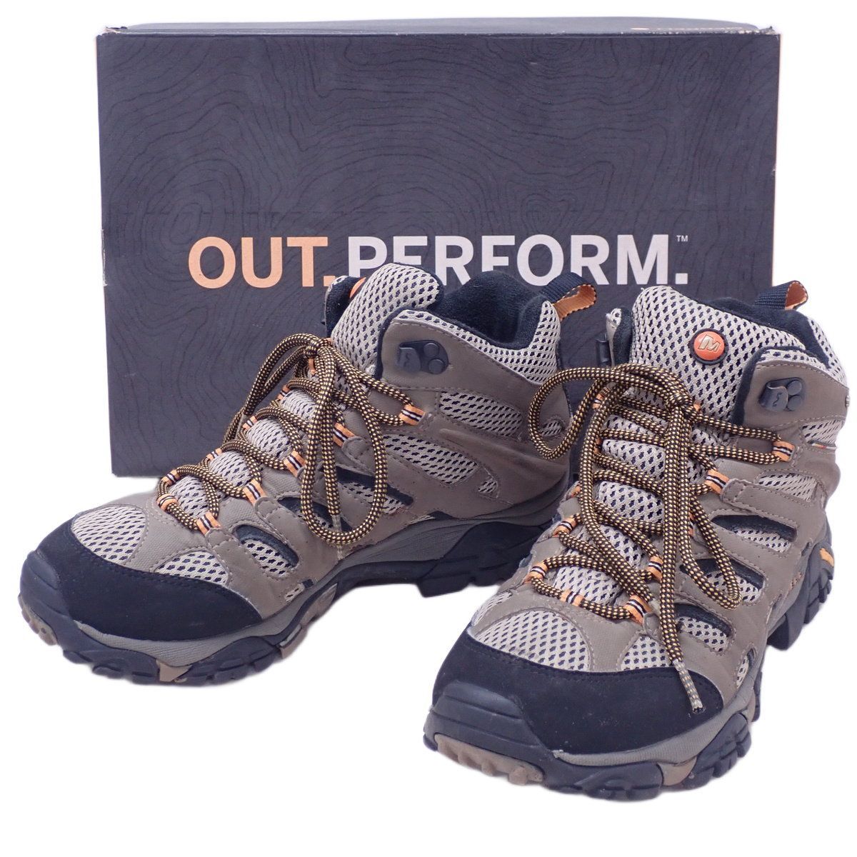 MERRELL メレル MOAB MID GORE-TEX DARK TAN モアブ ゴアテックス ダークタン 25.5cm 7,500円