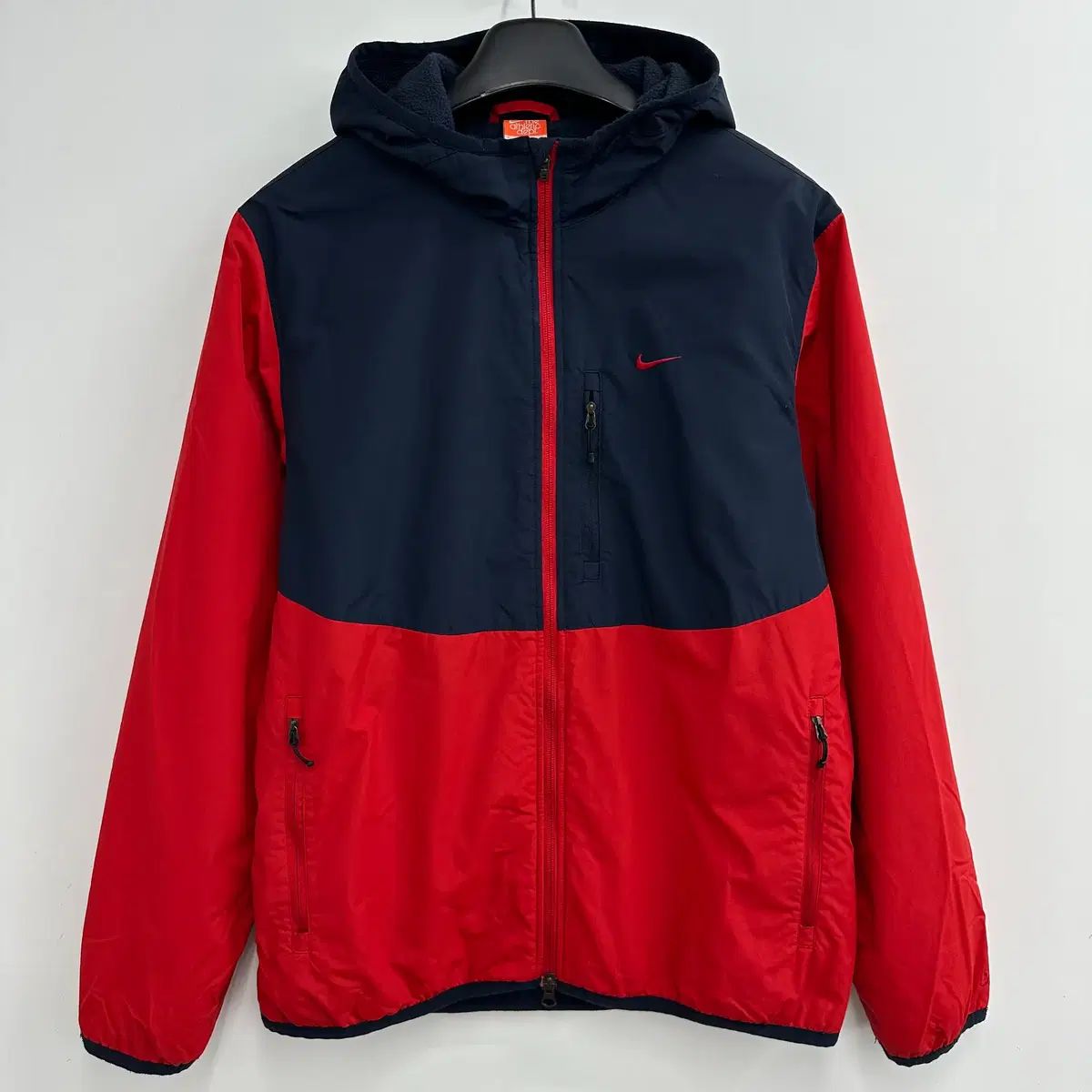 100 NIKE メンズ 裏地フリース ウィンドブレーカー ジャケット