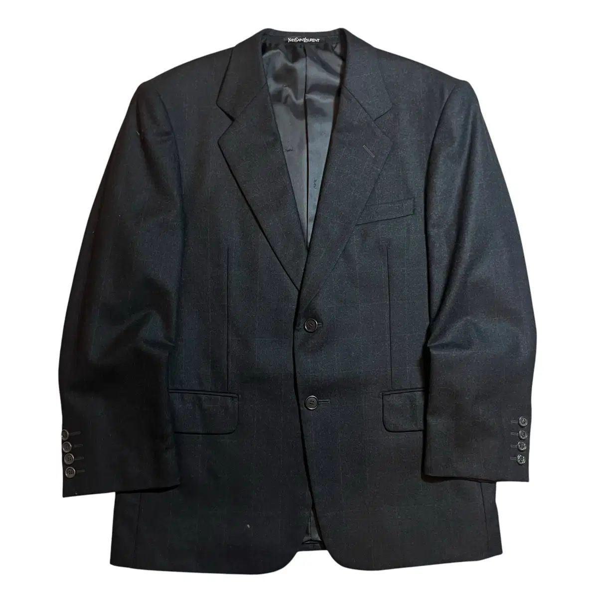 YVES SAINT LAURENT イヴ・サンローラン ウール ブレーザー ジャケット