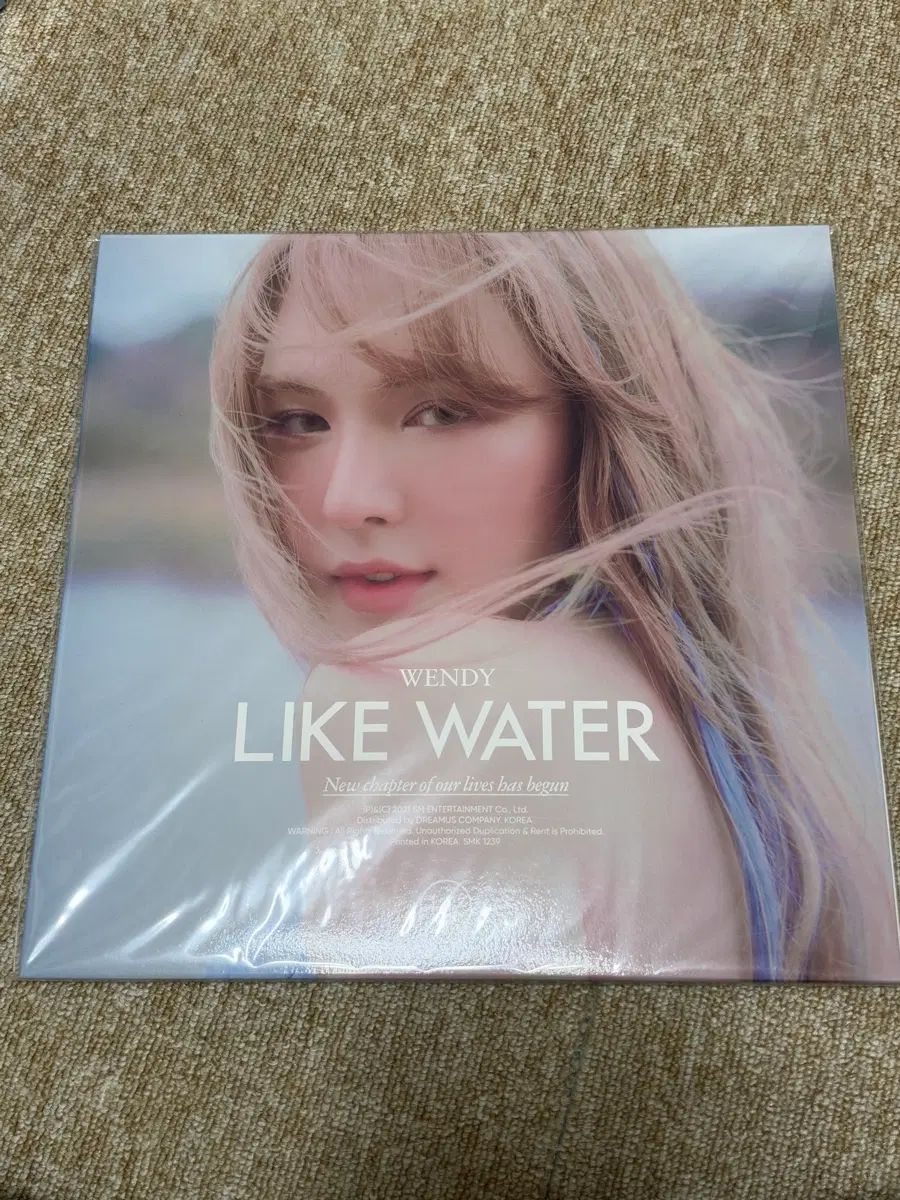 未開封 Red Velvet(レッドベルベット・レドベル) ウェンディ LIKE WATER LP ヴァイナル ビニールレコード