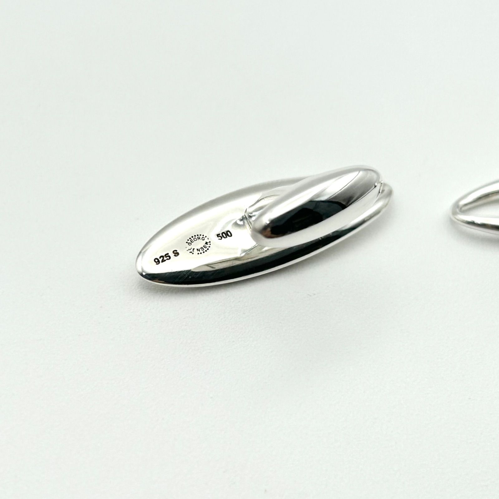 Georg Jensen ジョージジェンセン カフス 925 品番500 レギッツェ