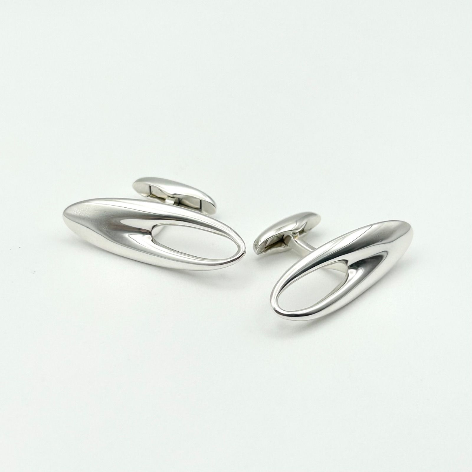 Georg Jensen ジョージジェンセン カフス 925 品番500 レギッツェ