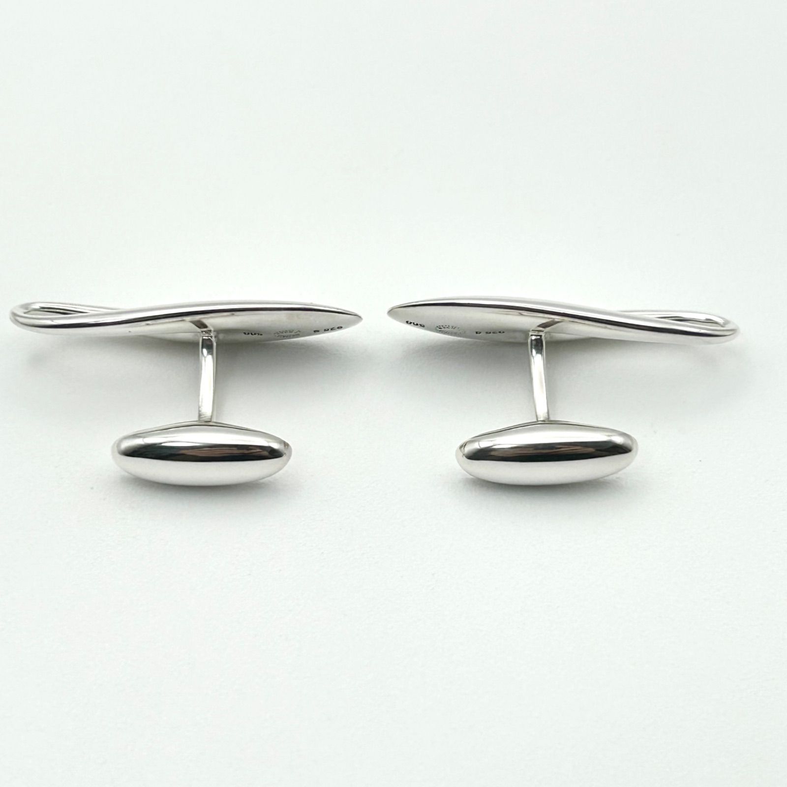 Georg Jensen ジョージジェンセン カフス 925 品番500 レギッツェ