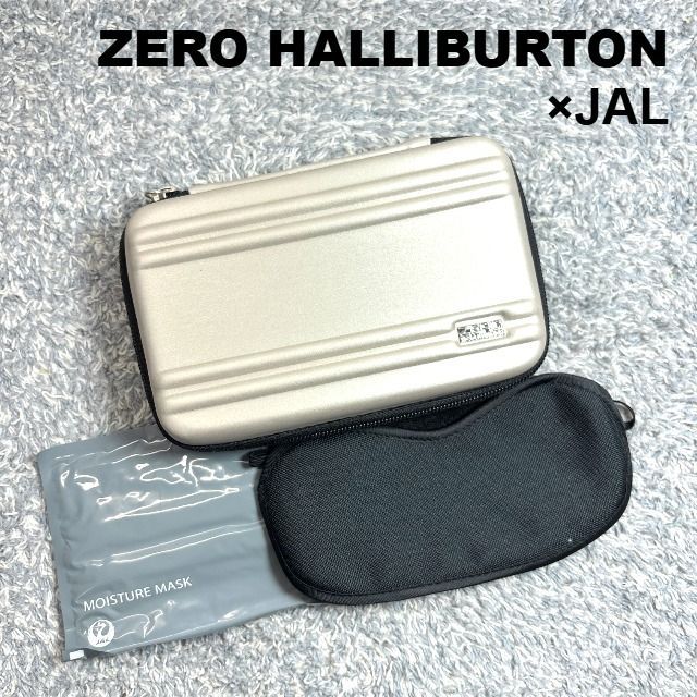 ZERO HALLIBURTON ゼロハリバートン JAL トラベルポーチ ミニトランク
