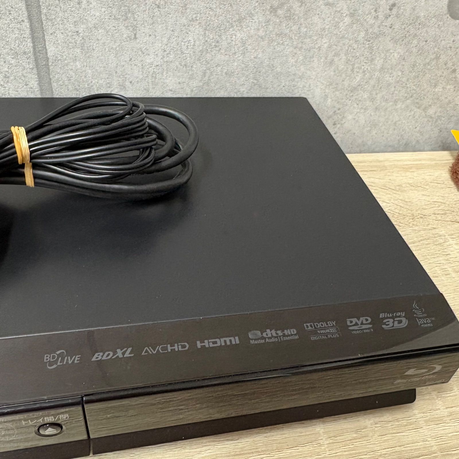 SHARP AQUOS BD-H51 ブルーレイレコーダー 純正リモコン付き 動作確認