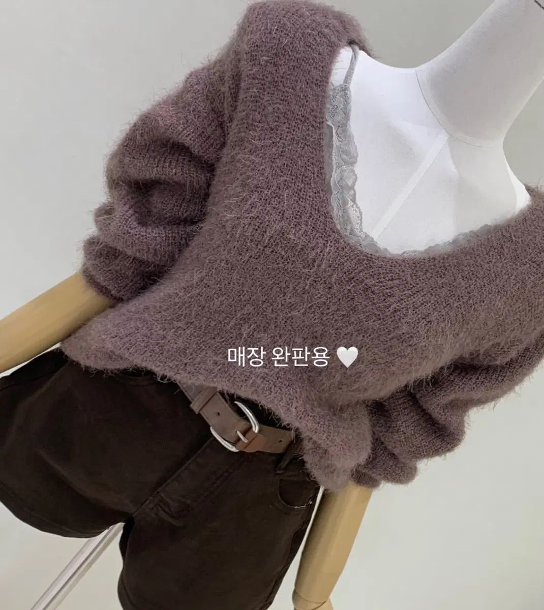 フリン) ニット ノースリーブ ハーフパンツ セット 新品