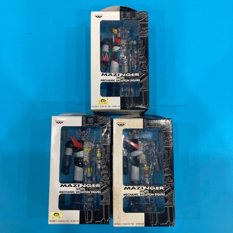 未開封品】【3種セット】マジンガーシリーズ メカニックスケルトン