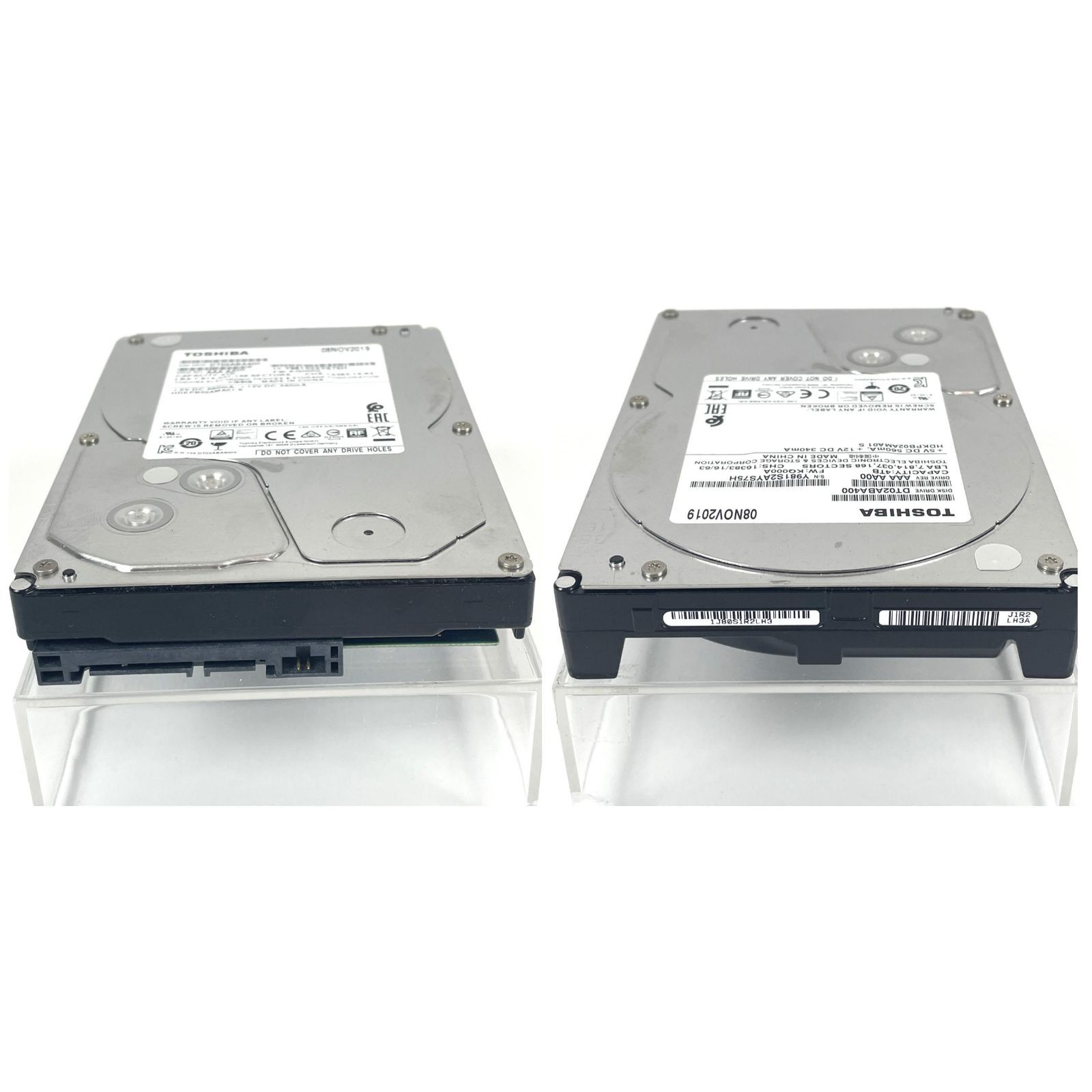 東芝 HDD 4TB DT02ABA400 3.5インチ SATA 5400rpm - メルカリ