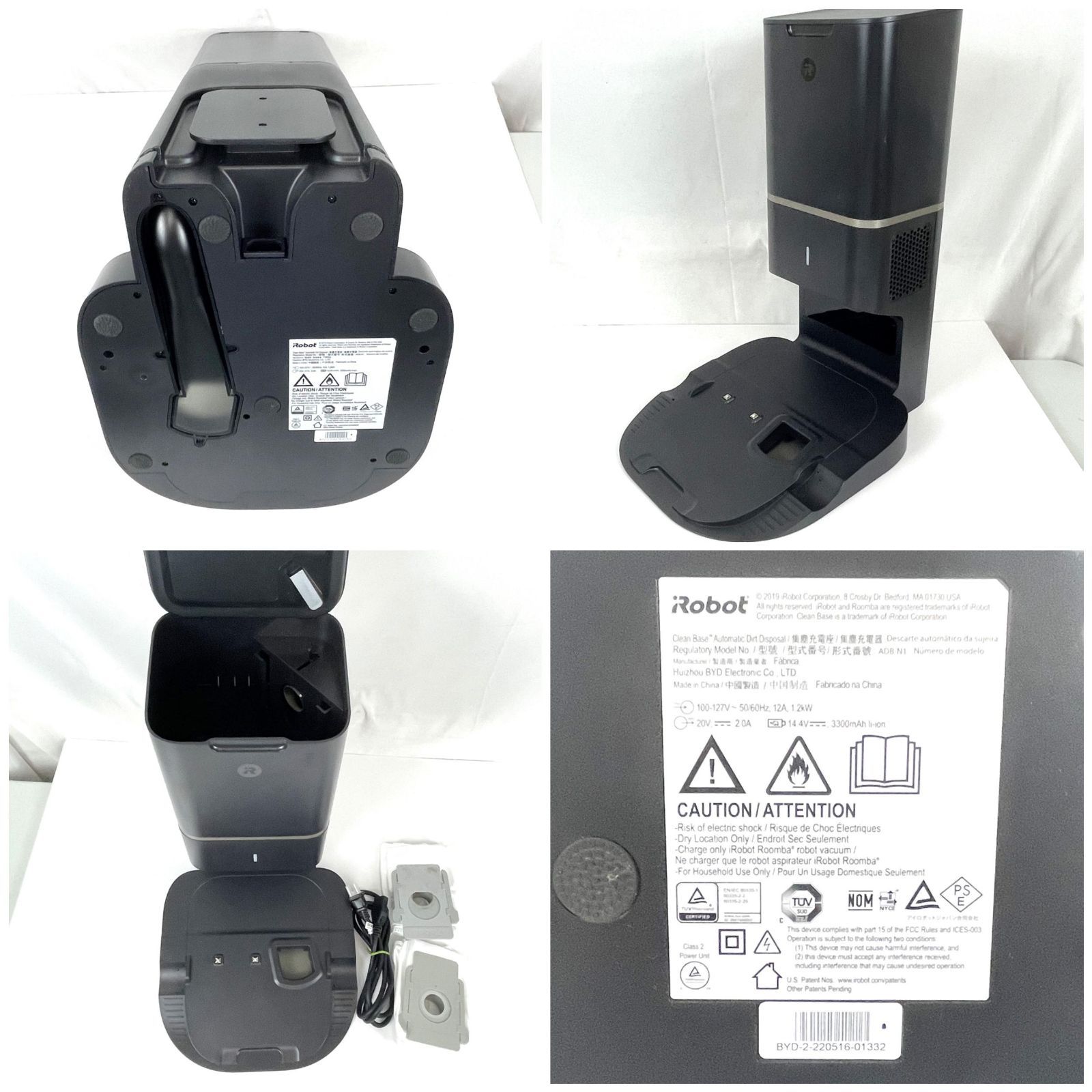 美品 動作良好 iRobot ルンバ s9+ s955860 自動ゴミ収集 ブラシ交換済