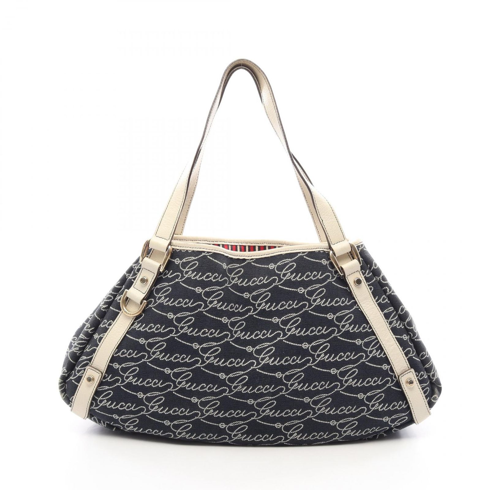 グッチ GUCCI ショルダーバッグ アビー 130736 キャンバス レザー ショルダーバッグ レディース Used B
