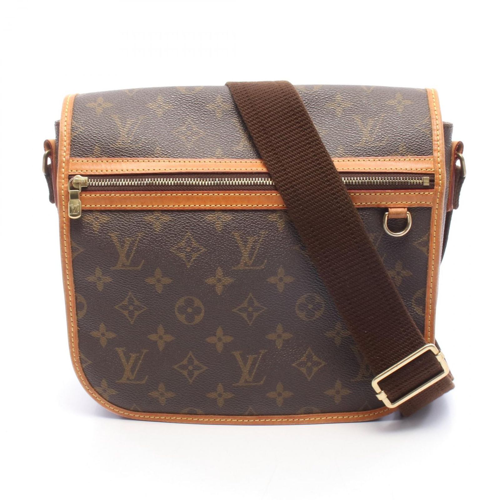 ルイ・ヴィトン LOUIS VUITTON ショルダーバッグ メッセンジャーPM ボスフォール M40106 PVCコーティングキャンバス レザー メッセンジャー・ボスフォールPM レディース