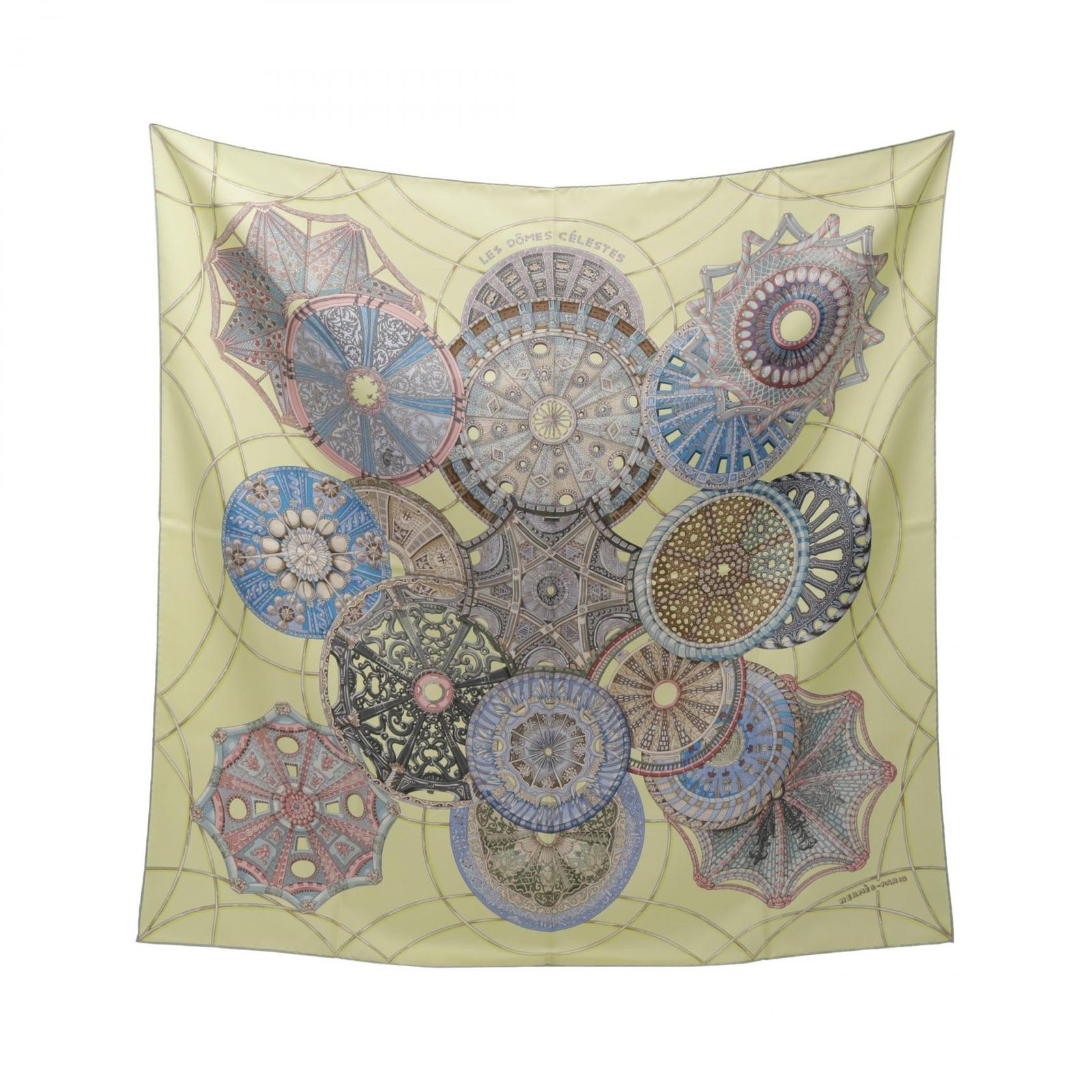 HERMES エルメス カレ90 LES DOMES CELESTES スカーフ 46,680円