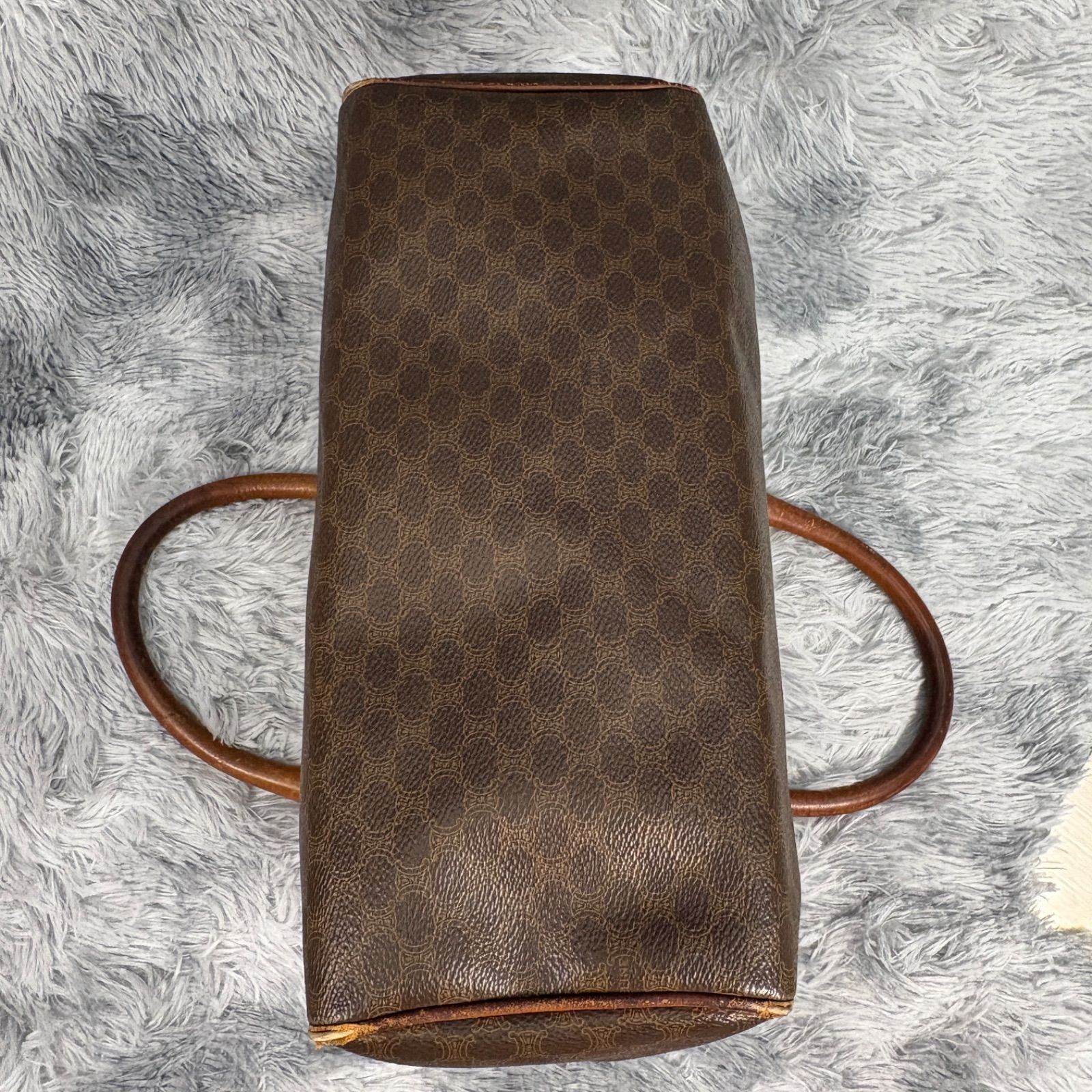 CELINE セリーヌ ハンドバッグ マカダム柄 トリオンフ ミニボストン