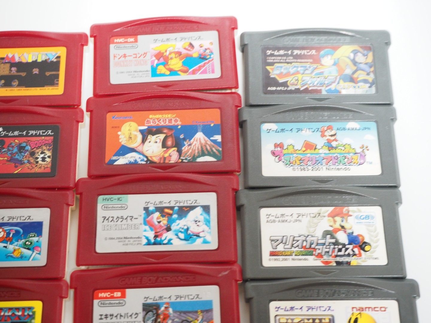 A8520 ゲームボーイアドバンス GBA ソフト 24本 まとめ売り 任天堂