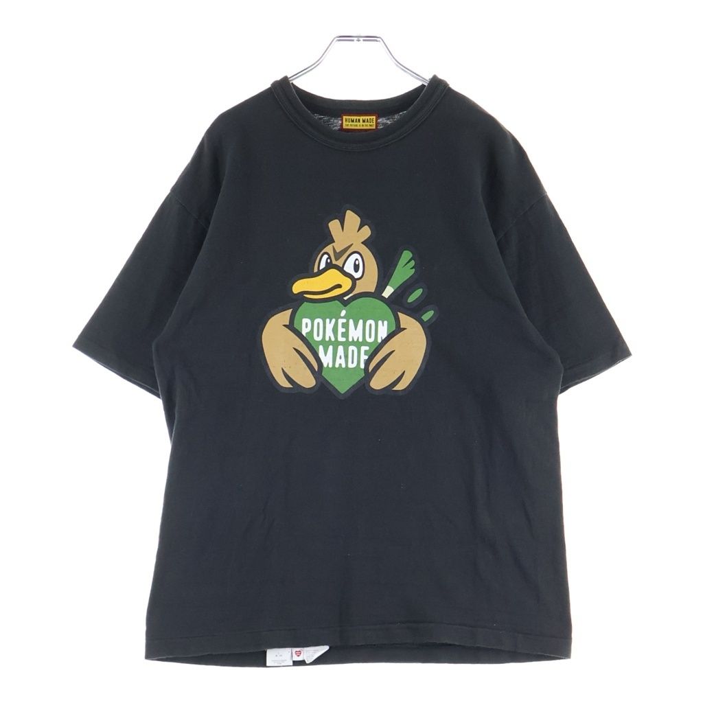 HUMAN MADE POKEMON Tシャツ カモネギ ブラック HUMAN MADE (ヒューマンメイド) ×POKEMON Pokemon Made Graphic Tee