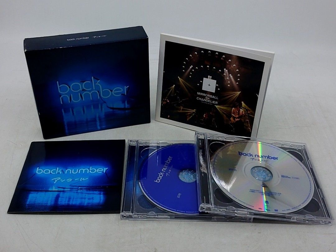back number アルバム、シングルセット CD】back number アンコール 初回限定盤 CD2枚＋DVD2枚 ライブフォト