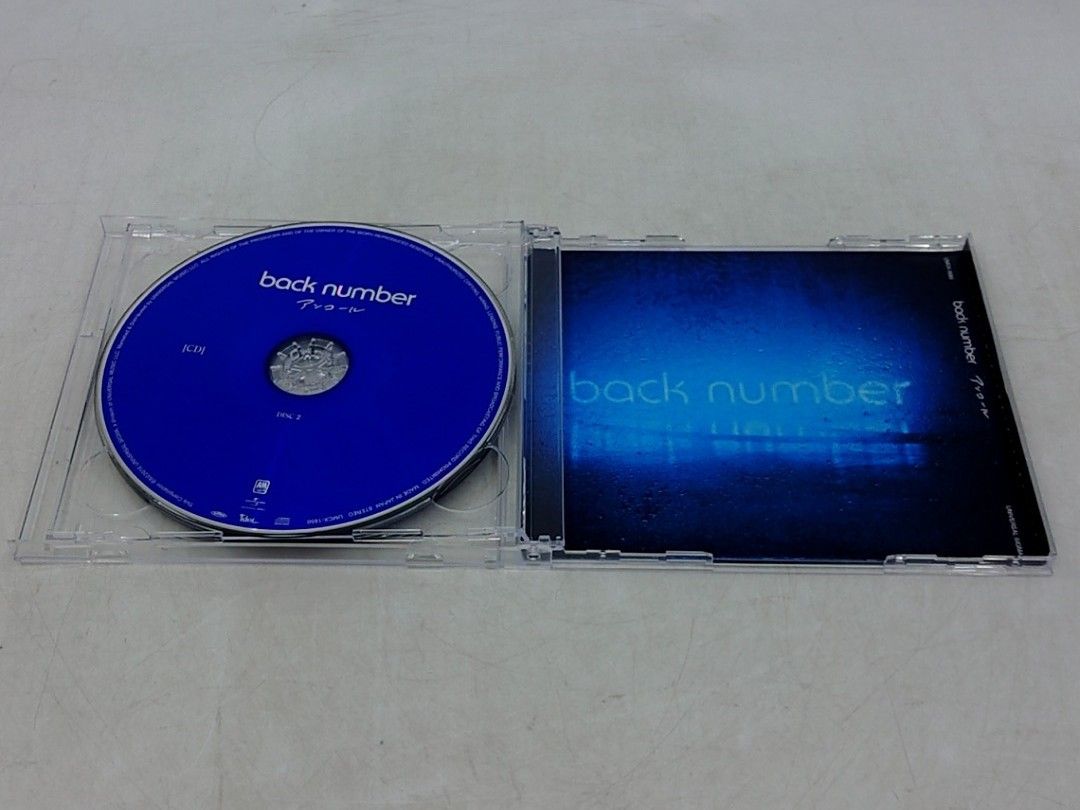 CD】back number アンコール 初回限定盤 CD2枚＋DVD2枚 ライブフォト