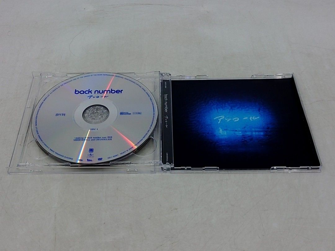 CD】back number アンコール 初回限定盤 CD2枚＋DVD2枚 ライブフォト