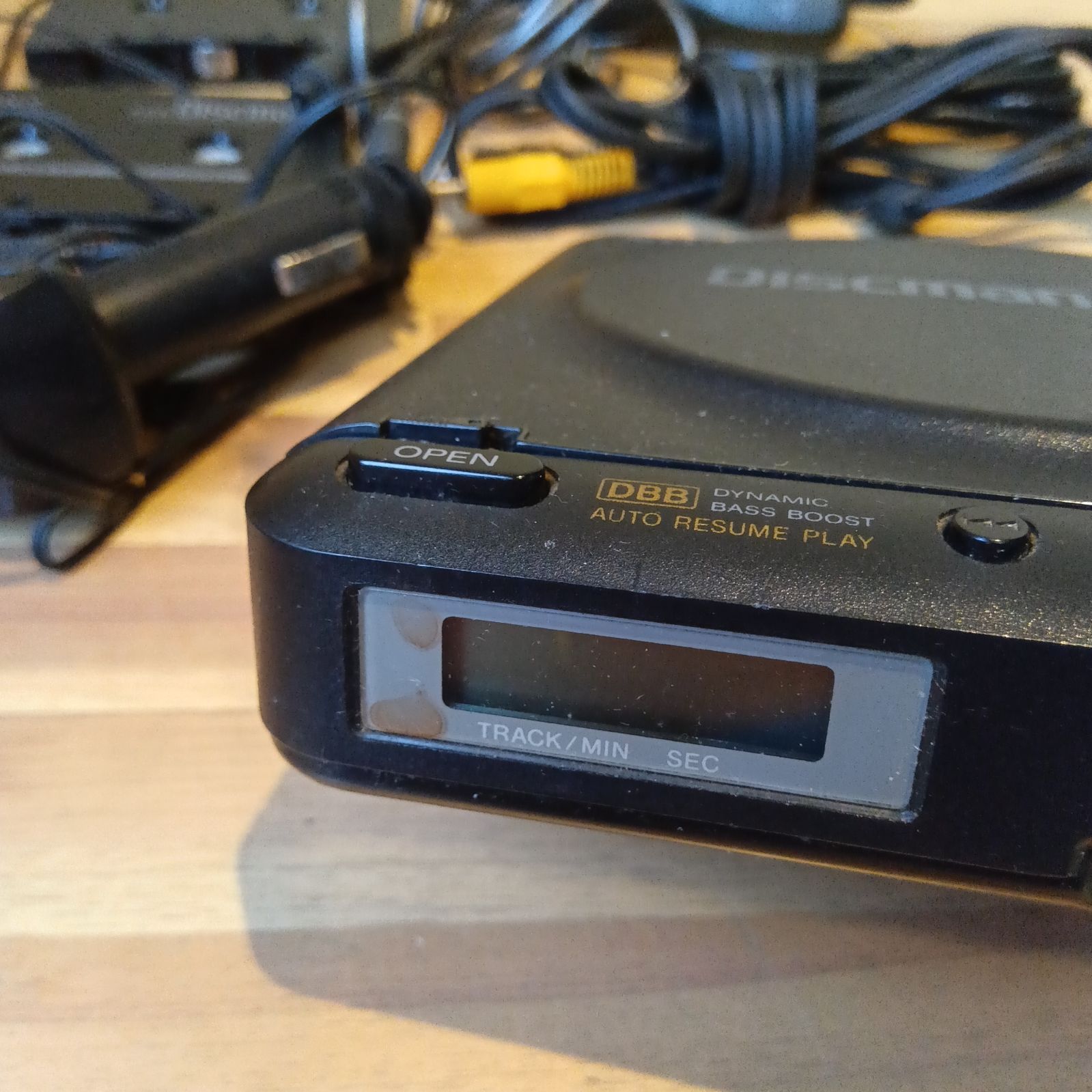 ジャンク SONY Discman D-22 CPA-6 CDA-50 ポータブルCDプレイヤー
