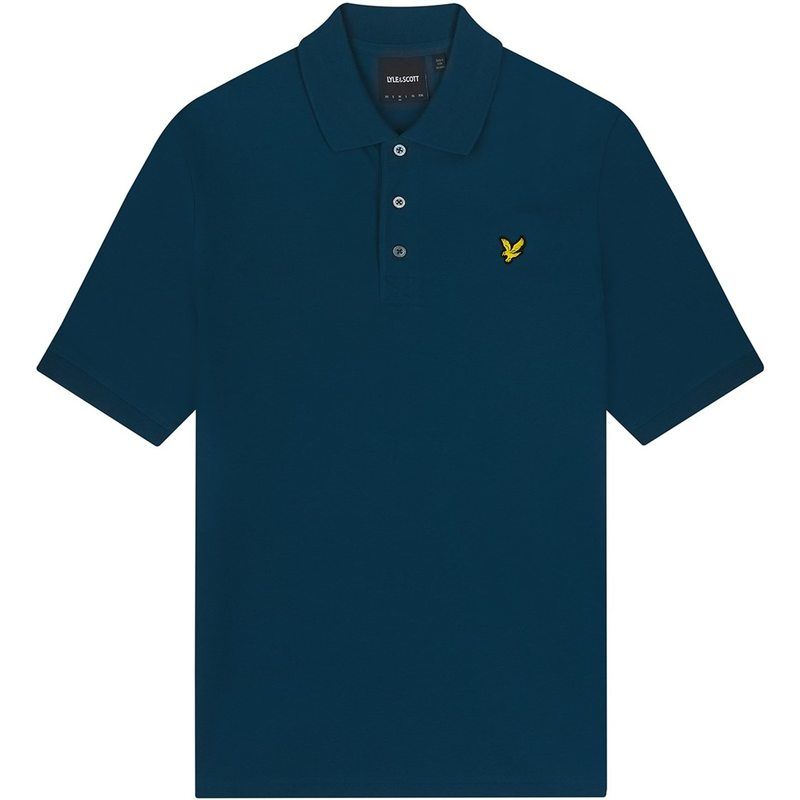 ライルアンドスコット メンズ トップス Tシャツ ポロシャツ Lyle and Scott Basic Short Sleeve Polo Shirt Apres Navy W992 ネイビー 10,486円
