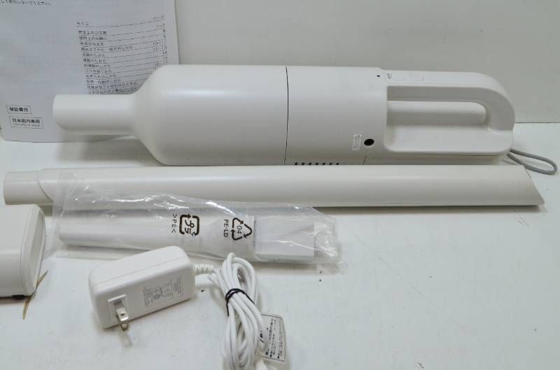 MUJI 無印良品 コードレススティッククリーナー MJ-CSCK1 美品 送料無料】無印良品 MUJI MJ-CSCK1 コードレススティッククリーナー