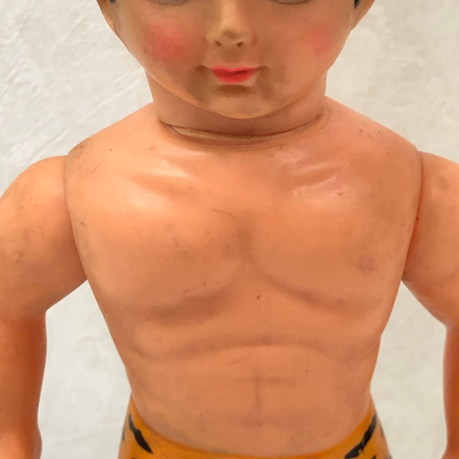 中嶋製作所 タイガーマスク ソフビ 梶原一騎 辻なおき 全長約24cm 現状