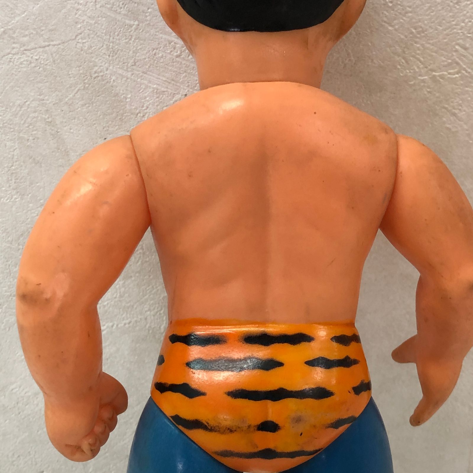 中嶋製作所 タイガーマスク ソフビ 梶原一騎 辻なおき 全長約24cm 現状