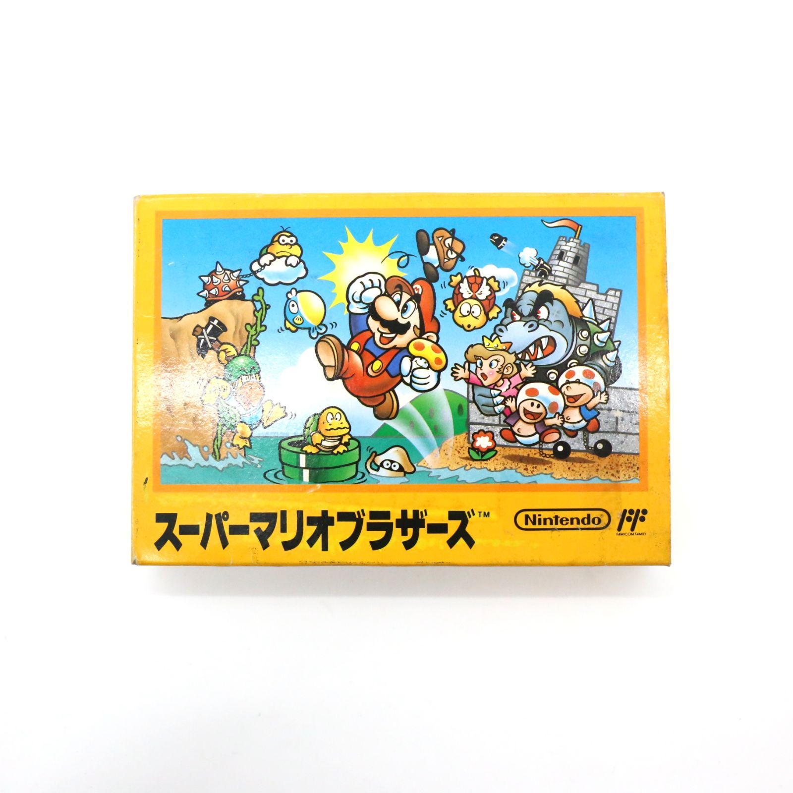 保管品】 スーパーマリオブラザーズ 任天堂 ファミコンソフト バー