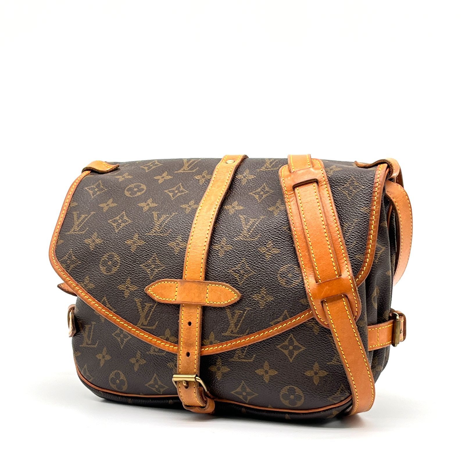 LOUIS VUITTON ソミュール 30 モノグラム クロスボディ ショルダーバッグ【状態ランク：S】U0761 49,680円