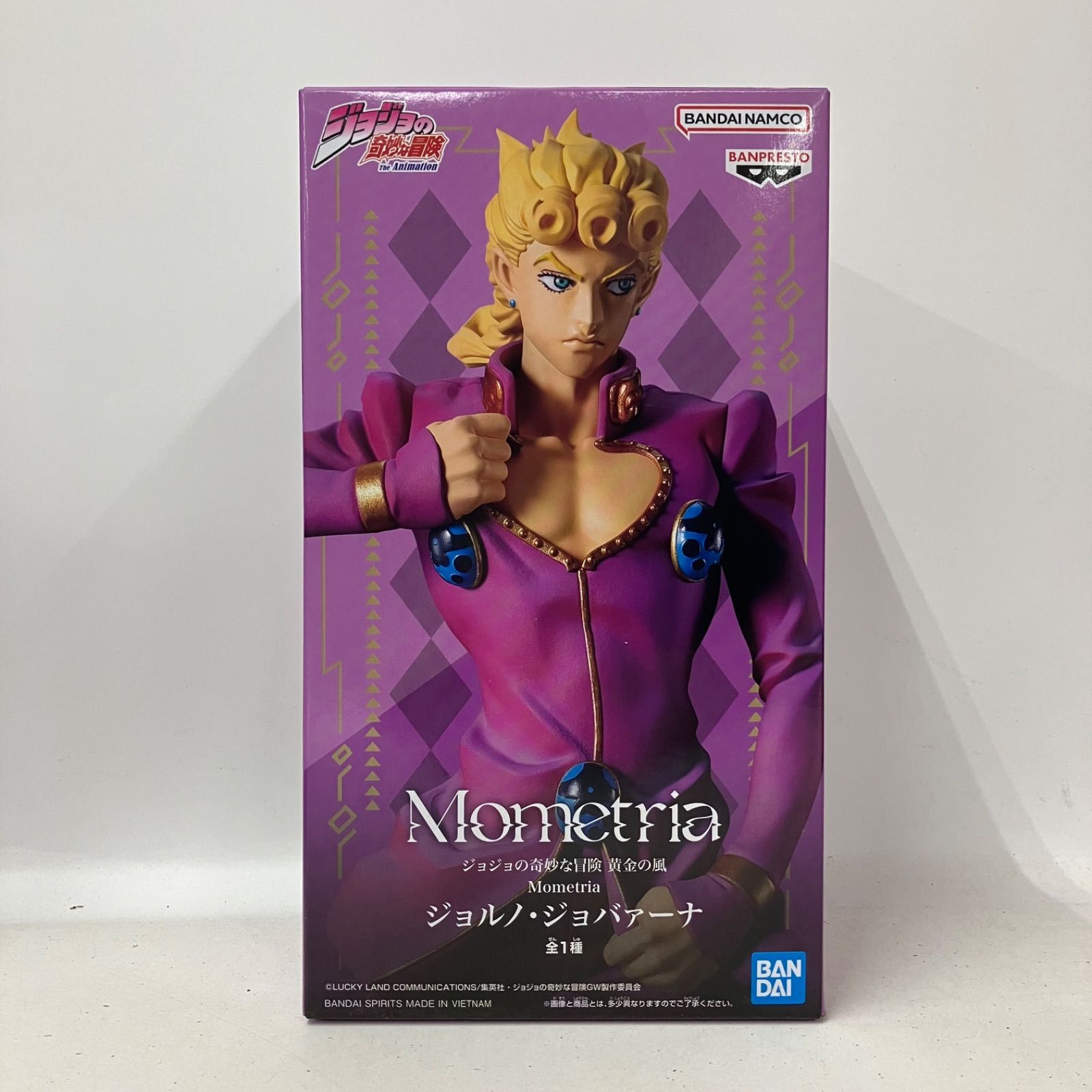 未開封 ジョジョの奇妙な冒険 Mometria フィギュア ジョルノ