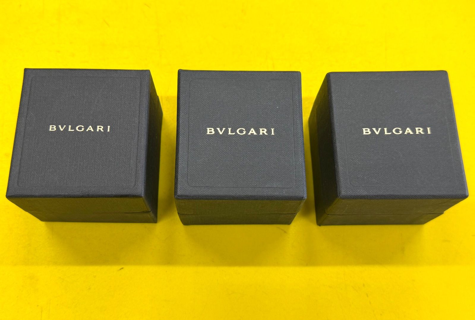 空箱】BVLGARI（ブルガリ） ジュエリーケース 外箱付き 3点 - メルカリ