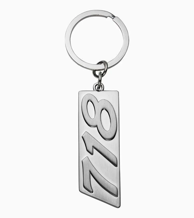 ポルシェ特注 ポルシェ キーリング 718 ケイマン ボクスター シルバー Porsche Keyring 718 Cayman Boxster Silver WAP0500300S718 11,100円