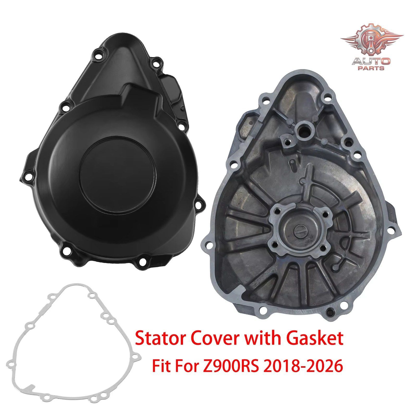 オートバイエンジンジェネレーターカバー カワサキ Z900RS 2018-2026 2019 - 2025