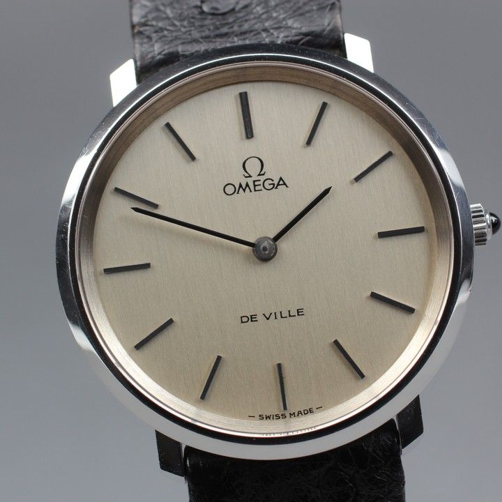 オメガ OMEGA デ・ヴィル 111.0107 手巻き メンズ 稼働品 1975年製