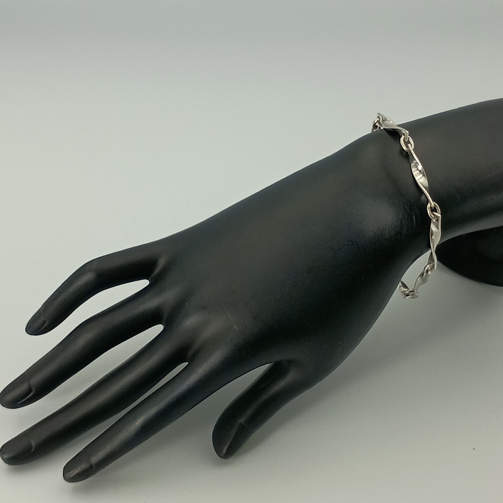 Georg Jensen ジョージジェンセン ツイストプレート ブレスレット